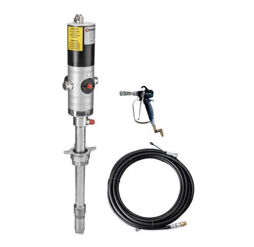 kLine Airlesspumpe 1:26 mit 15m Schlauch Z-Drehteil u Airlesspistole f. 208 Liter